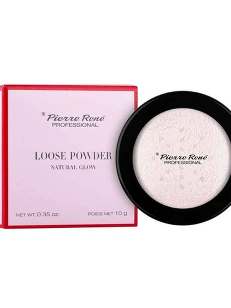 Pierre Rene Loose Powder Natural Glow Pink