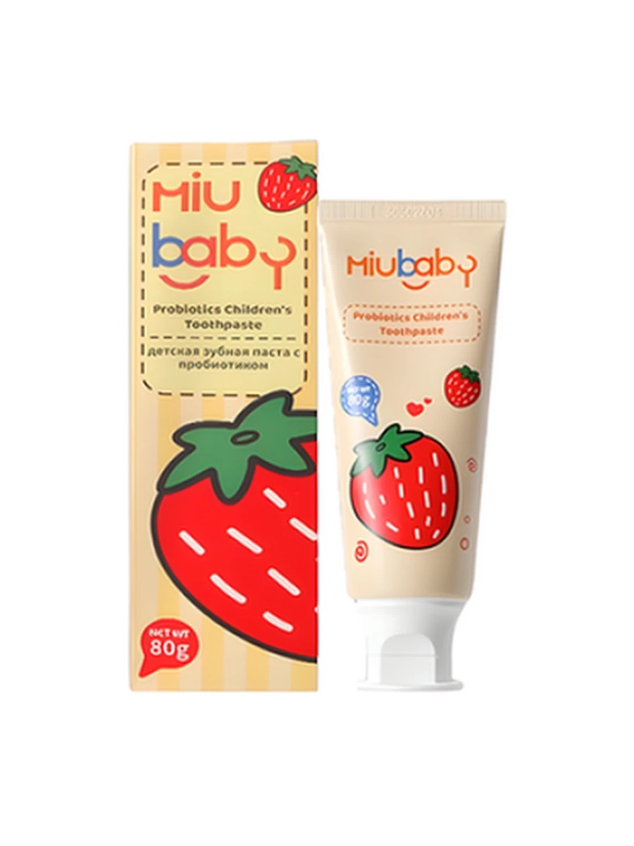MIU BABY Пробиотики Детская зубная паста