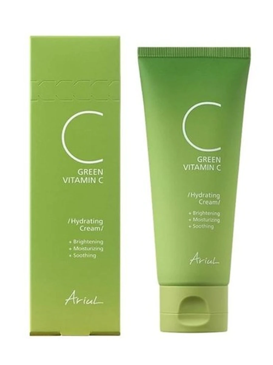 КРЕМ ДЛЯ ЛИЦА GREEN VITAMIN C HYDRATING CREAM 100ML (ARIUL)