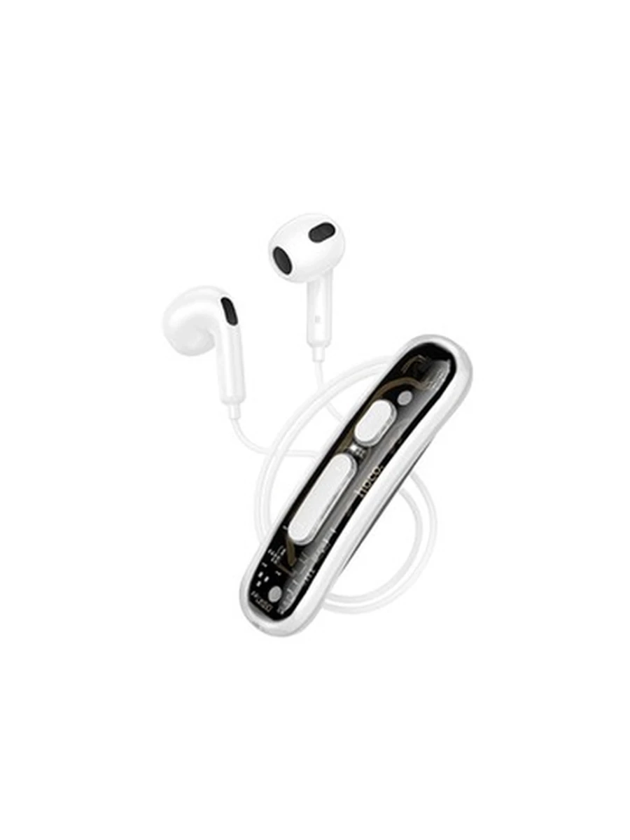 Наушники BOROFONE ES77 Graceful lavalier BT earphones white