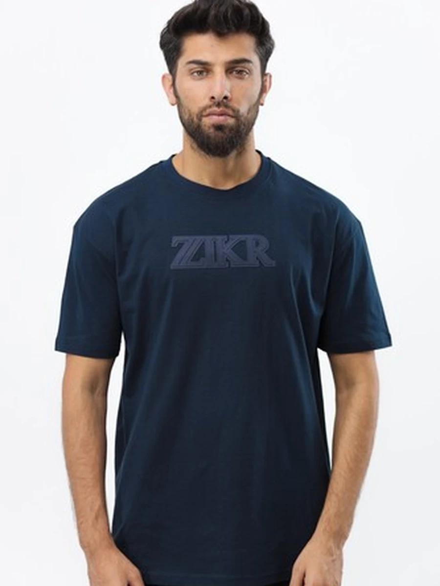 6775 Футболка ZIKR NAVY (48-M)