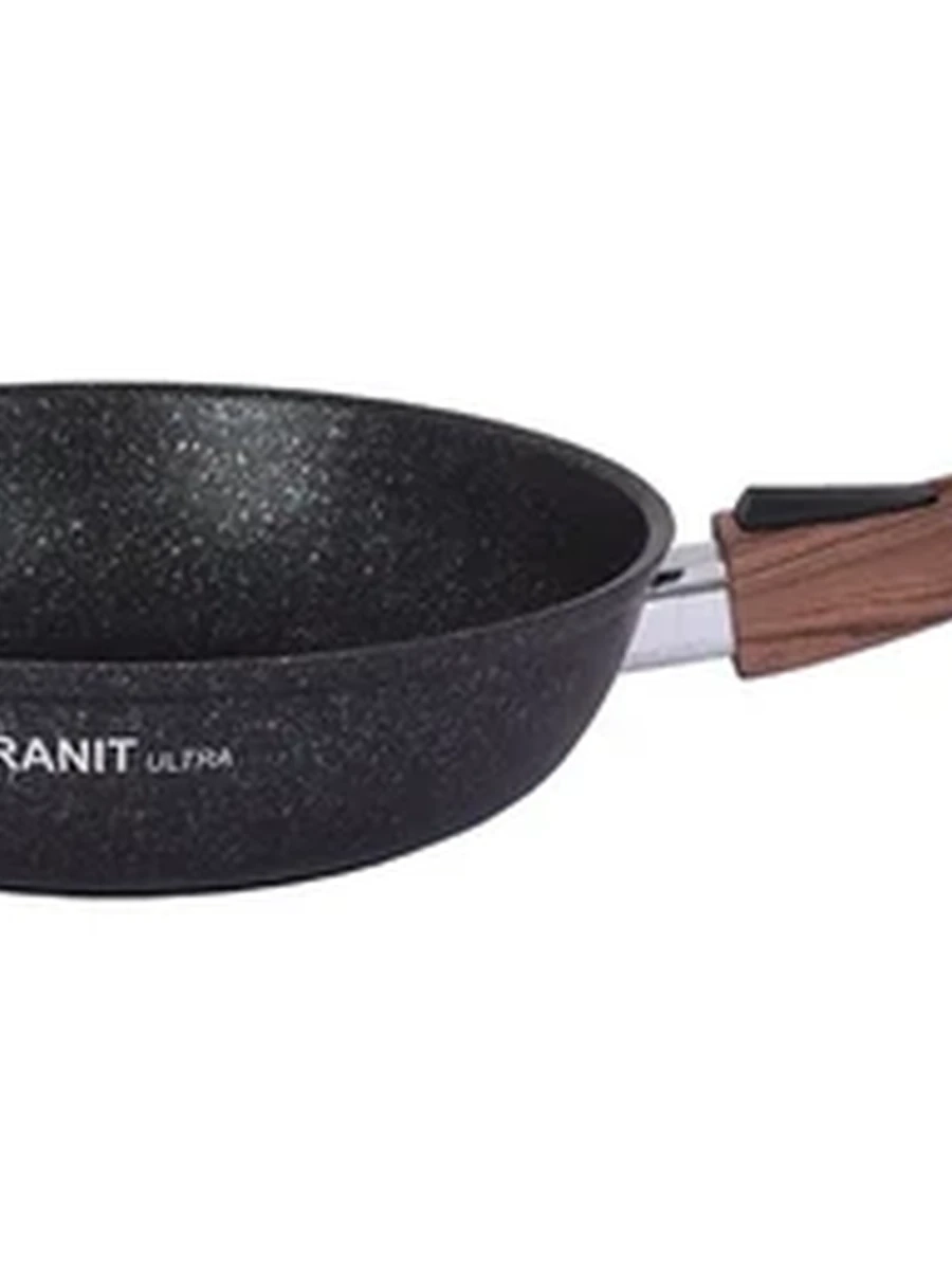 Сковорода Kukmara 26 см со съемной ручкой, АП линия Granit ultra (Blue)