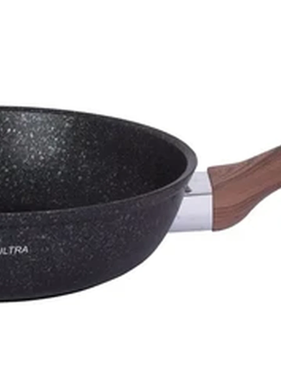 Сковорода Kukmara 28 см с ручкой, АП линия Granit Ultra (Blue)