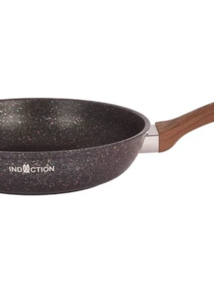 Сковорода Kukmara 28 см с ручкой, АП линия Granit Ultra Induction (Blue)