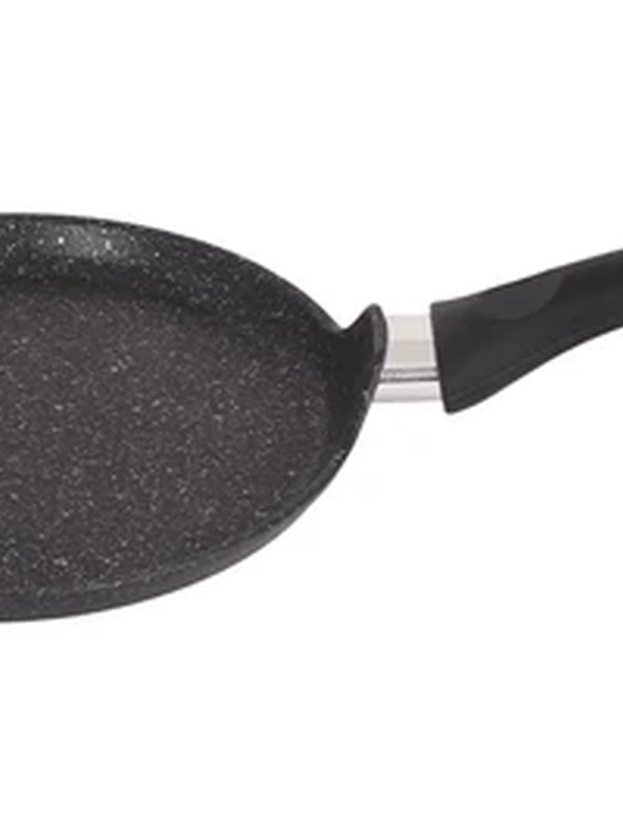 Сковорода Kukmara блинная 22 см с ручкой, АП линия Granit Ultra (blue)