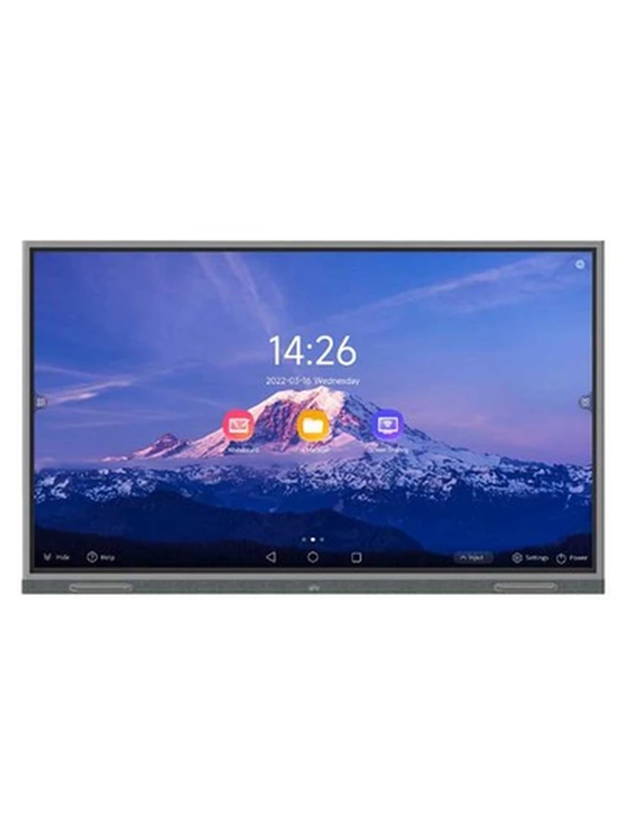 Interactive Flat Panel UNIVIEW MW3586-U-CE 86'' 3840x2160,Android 13, 8GB/128GB,20касаний