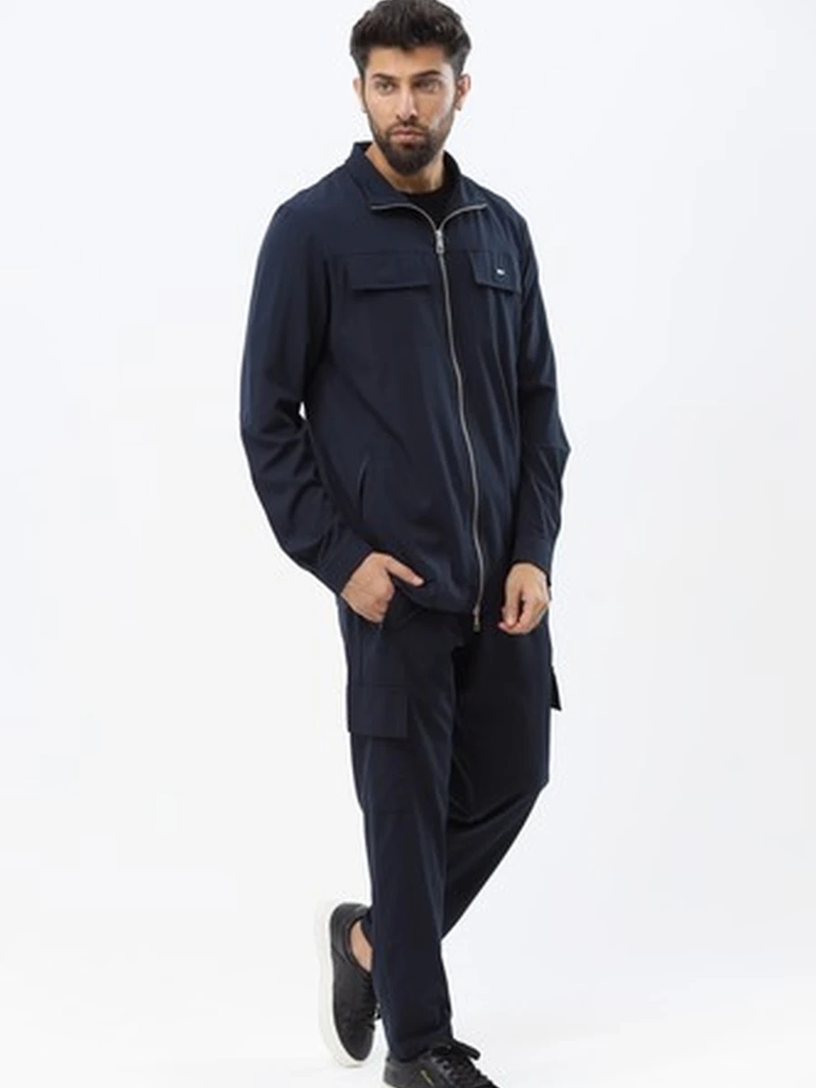6773 спортивный костюм  Dblue (50-L)