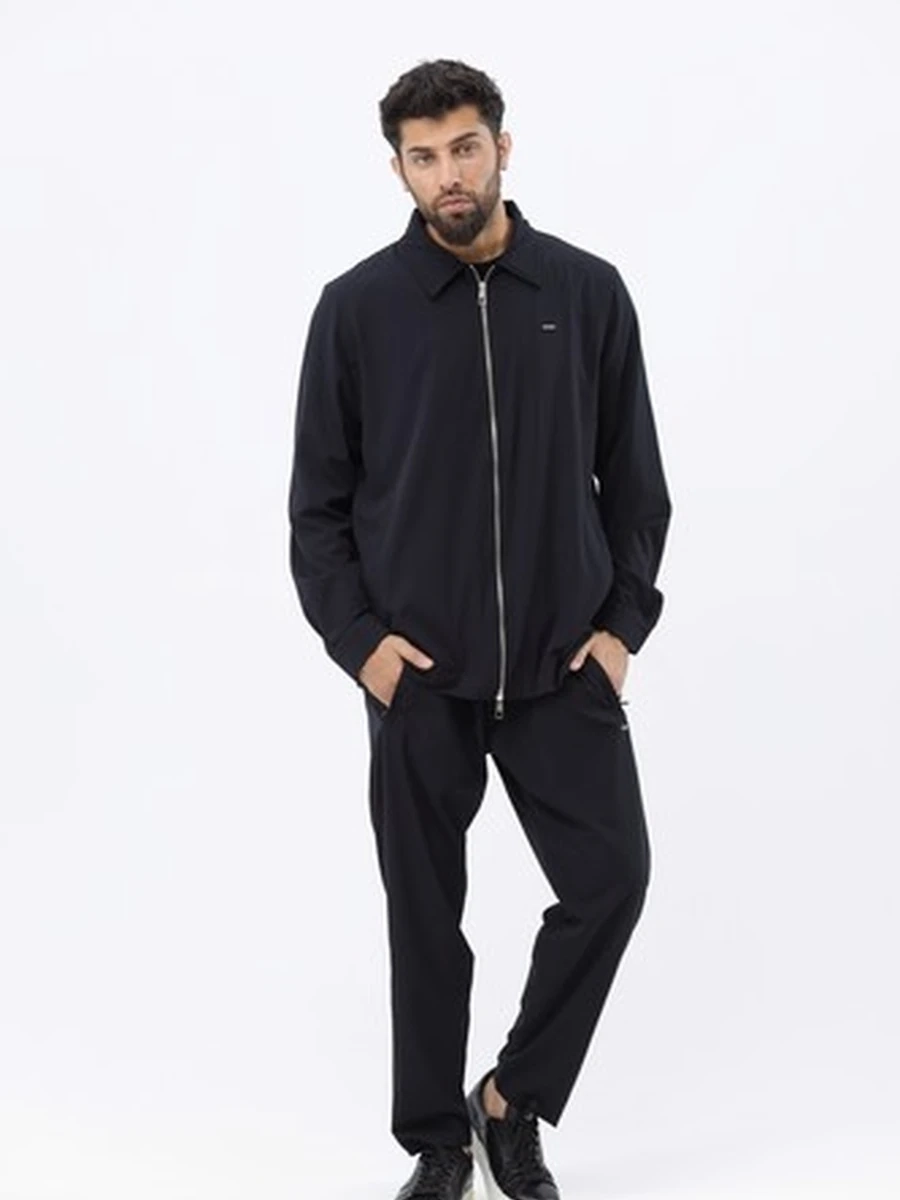 6772 спортивный костюм  Black (50-L)