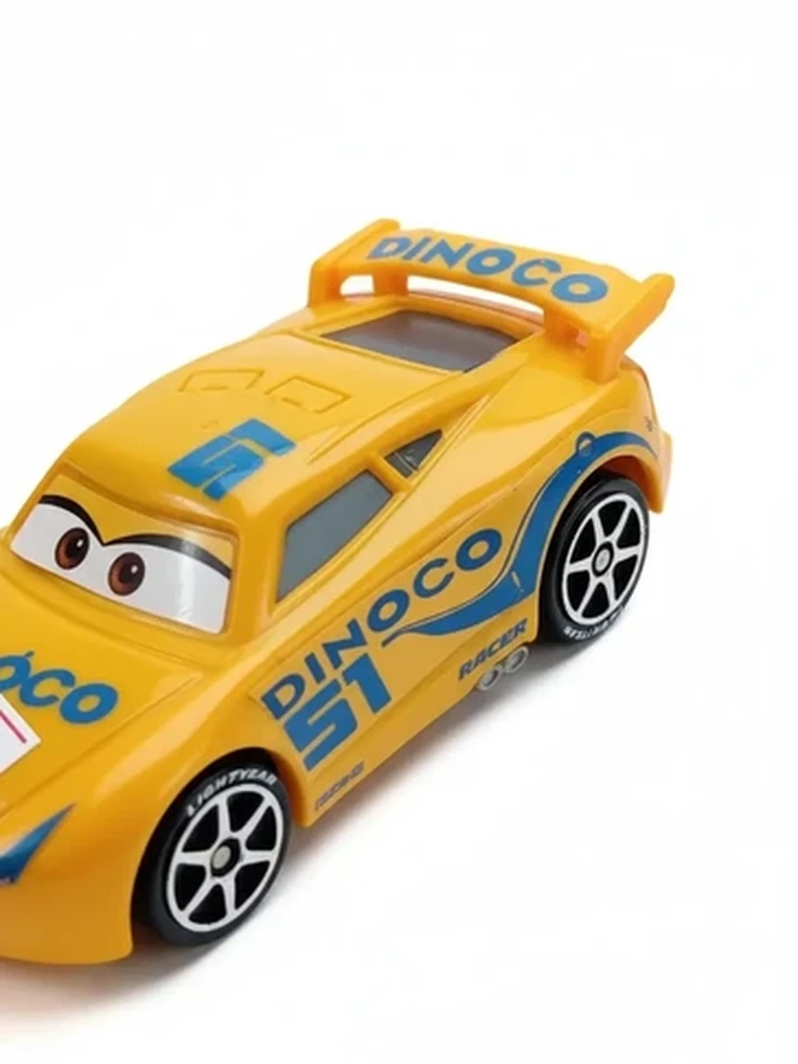 Игрушечная машинка Тачки Disney Крус Рамирес Dinoco коллекционная модель