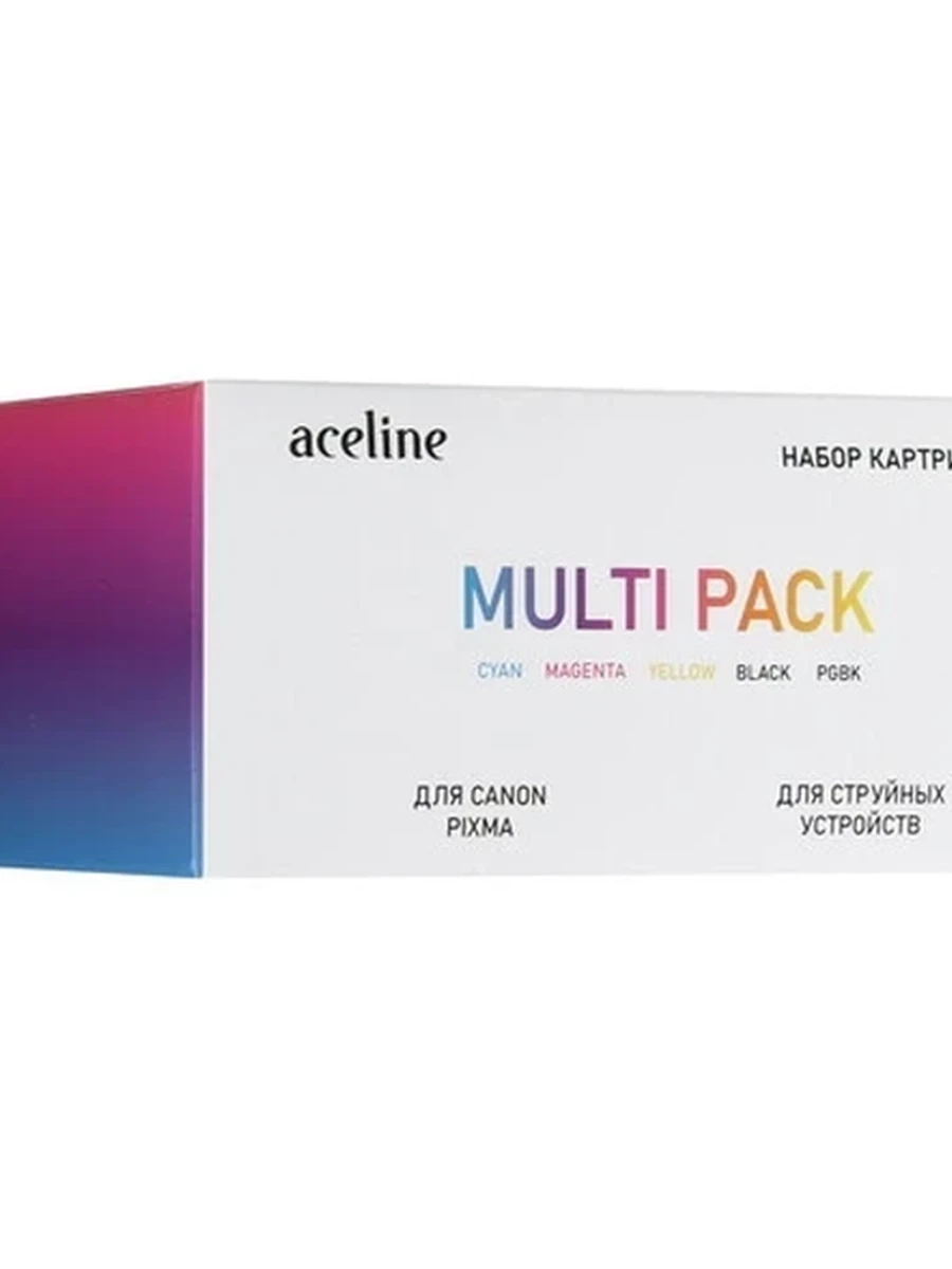Набор картриджей Aceline (Canon PGI-450/CLI-451 XL) для PIXMA MG5440/5540/6340/7140 Multi Pack  (Совм.)