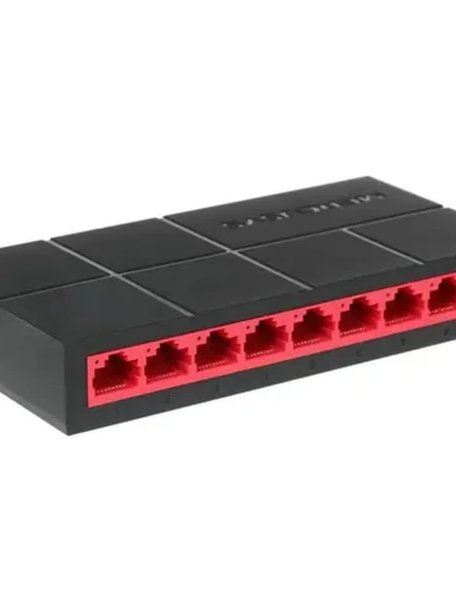 Коммутатор Mercusys MS108G 8x10/100/1000Base-TX, Unmanaged