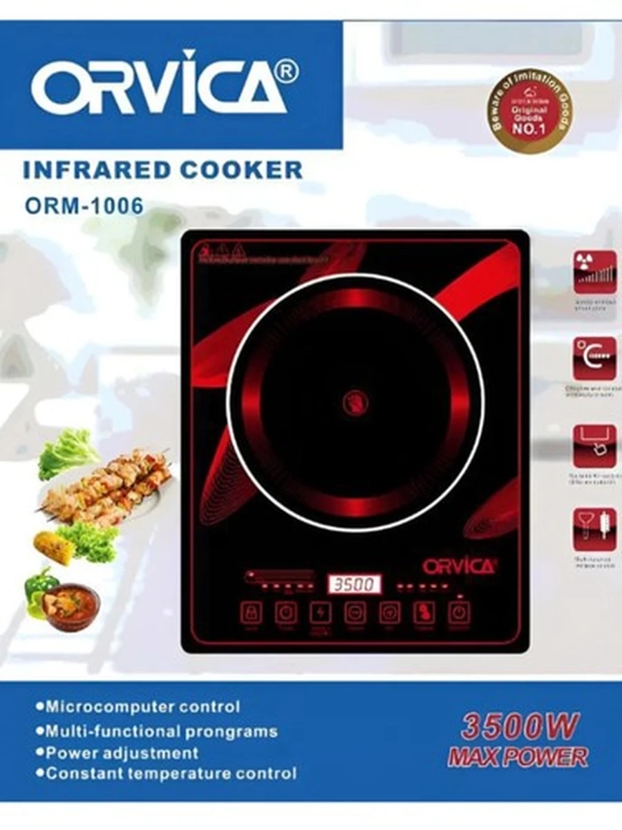 Сенсорная плита Orvica ORM-1006 3500W
