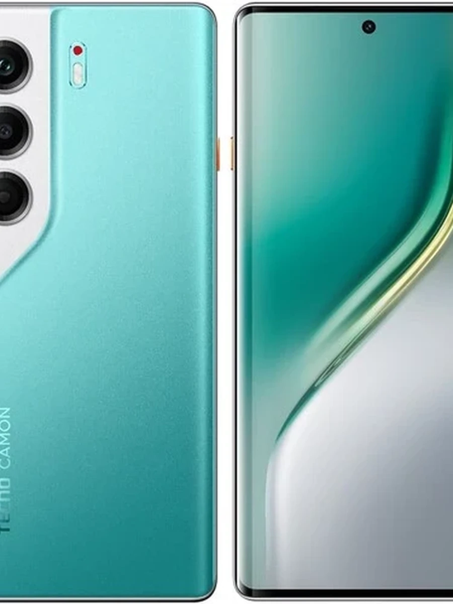 Смартфон Tecno Camon 40 Pro 5G 8/256Gb [6,78"/5G/NFC/Cam50Mpx+8Mpx/5200mAh/Emerald Lake Green]