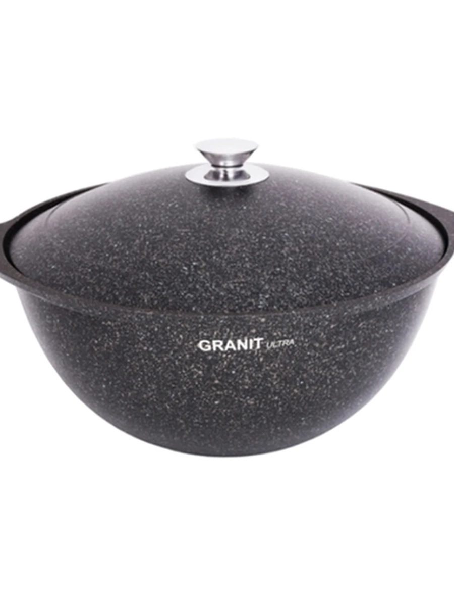 Kukmara Казан для плова 7л, АП линия «Granit Ultra» (Original).