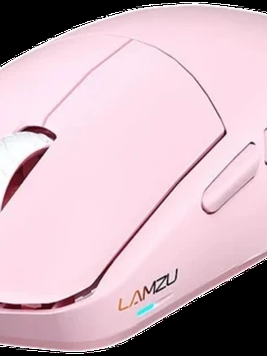 Мышь беспроводная LAMZU Maya X [Pixart 3950, 30000 DPI, Nordic MCU, with Adapter до 8000 Гц] Pink