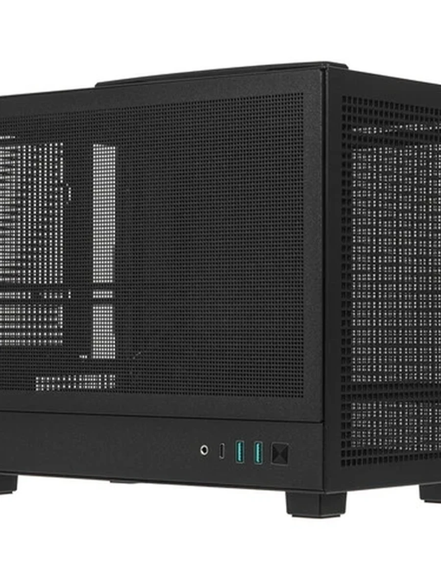 Корпус Deepcool CH160 Mesh, Mini-Tower, Black, 2xUSB 3.0,Type-C, без БП [R-CH160-BKNMI0-G-1]