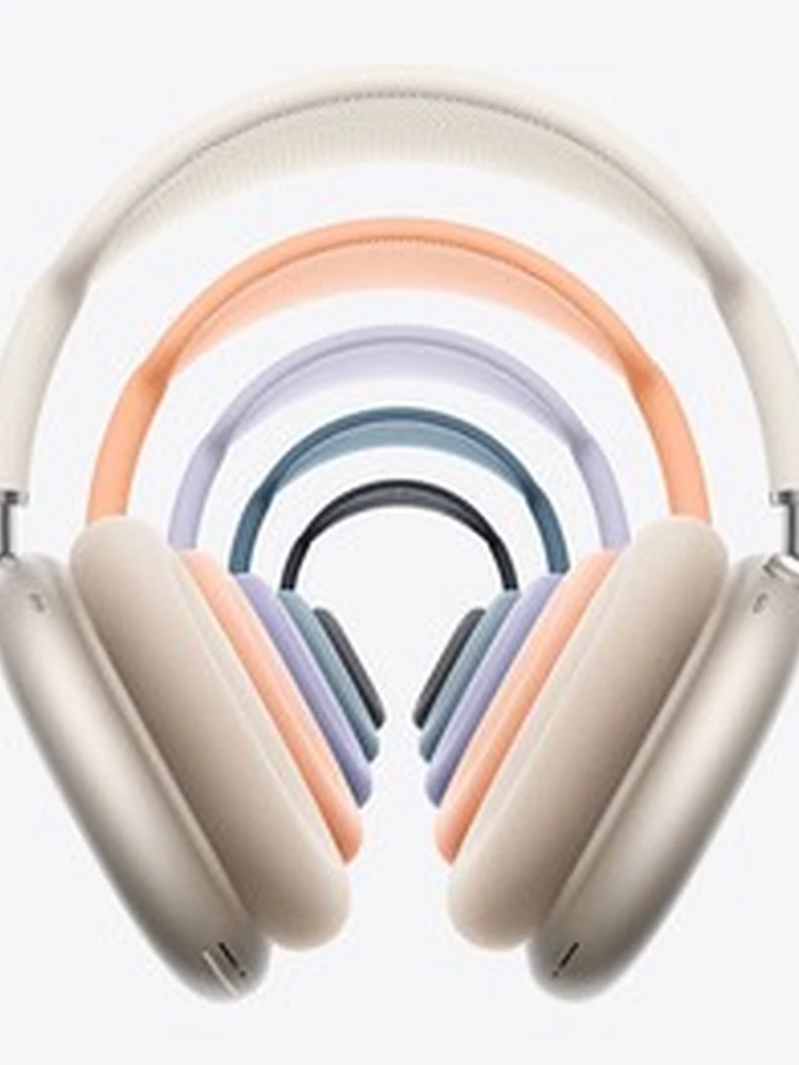 AirPods Max — премиальные накладные наушники с высококачественным звуком, активным шумоподавлением и пространственным аудио. Батарея до 20 часов, удобная посадка и премиальный дизайн.(2024). Отличный выбор для аудиофилов и профессионального использования.
