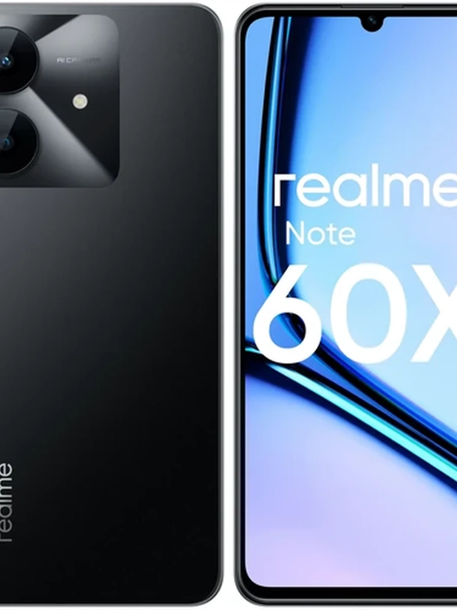 Смартфон realme Note 60x 128 ГБ черный