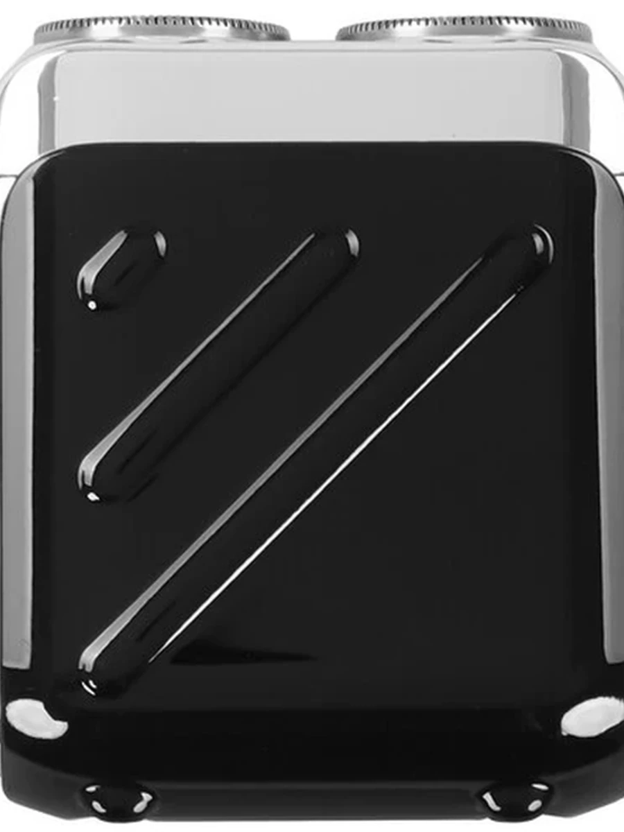 Электробритва Metz Traveller черный/серебристый [бритье: сухой, головок - 1, роторная, питание - от аккумулятора]