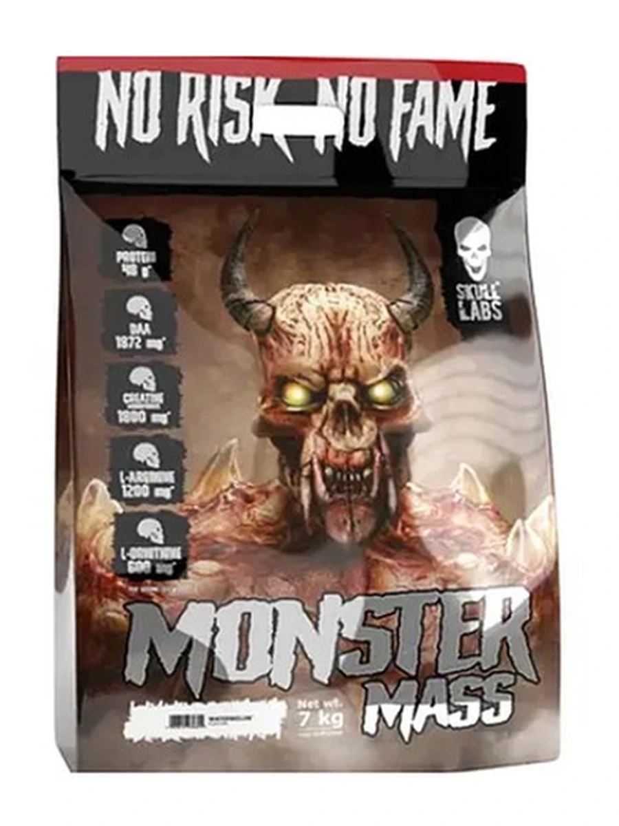 Гейнер. Gainer. Monster mass,  Skull Labs, 7кг