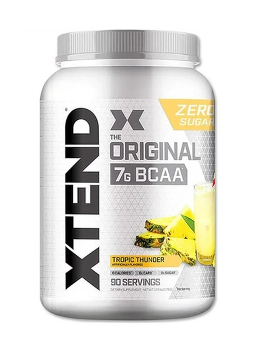 BCAA без сахара, с электролитами. Xtend Original, 7G BCAA, 90 порций