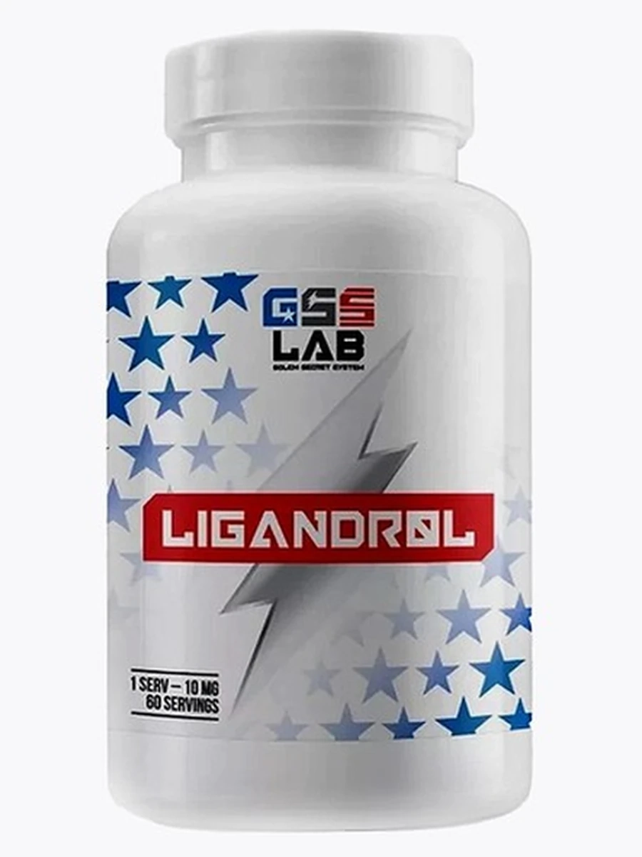 Лигандрол. САРМ. Ligandrol, GSS Lab, 60 капсул