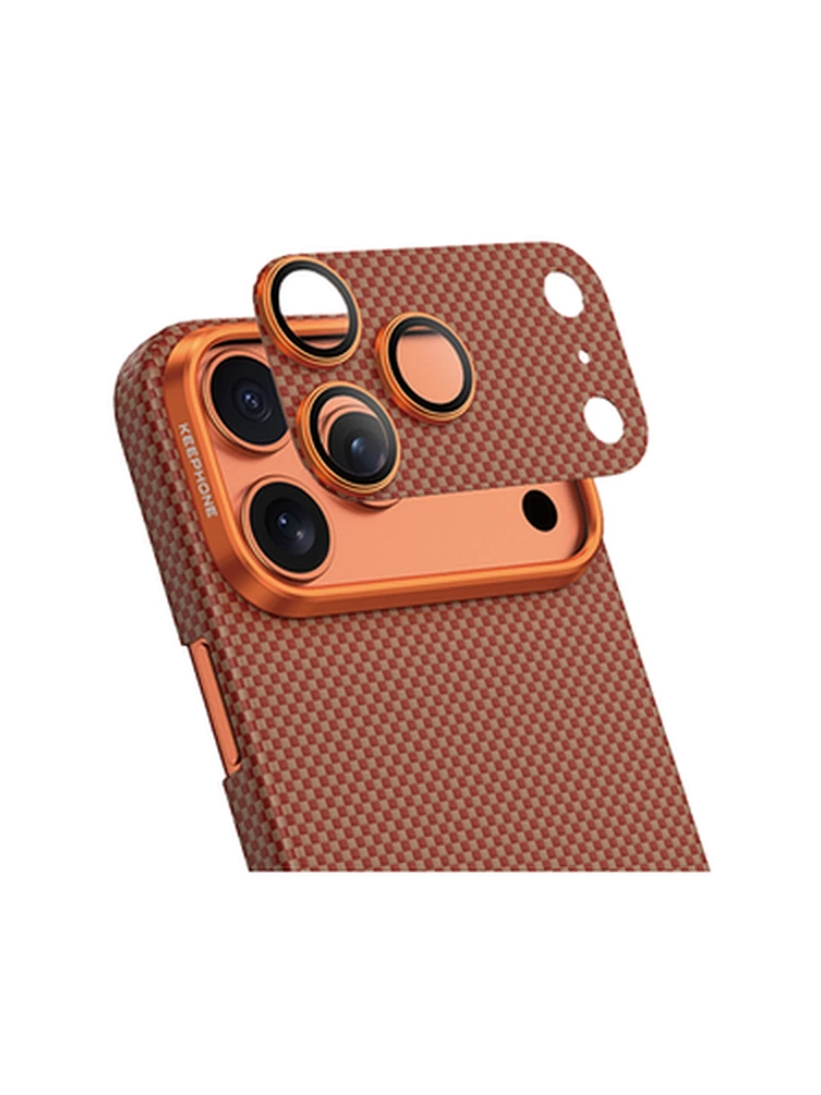 Защитное стекло на Камеру KEEPHONE KP-SPL021 KEVLAR LENS iP 17 Pro Max (Solar)
