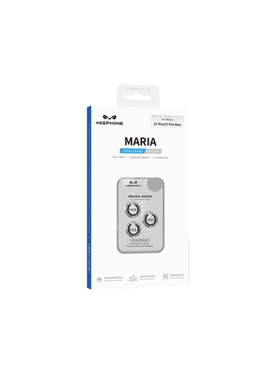 Защитное стекло на Камеру KEEPHONE KP-SPL009 MARIA phone iP17 Pro/17 Pro Max (Natural Titanium)