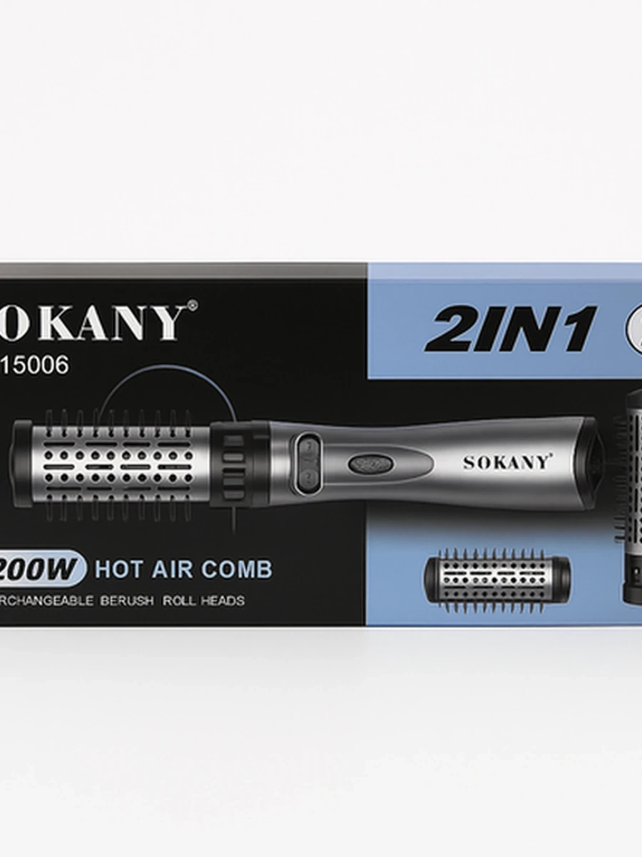 Фен-щётка SOKANY— мощный и удобный инструмент для ежедневной укладки.