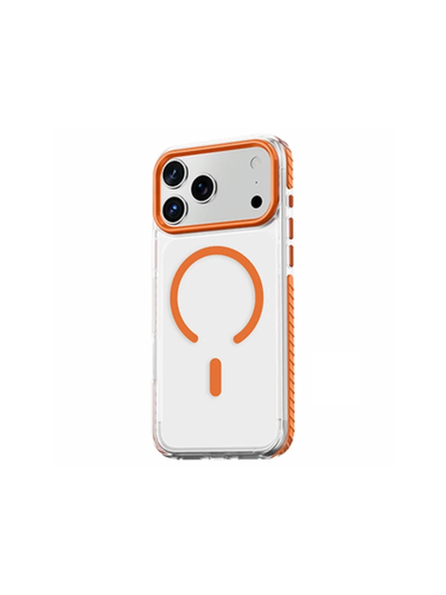 Чехлы KEEPHONE KP-MC0220 SHOCKSTAR MagSafe Iphone 17Pro Max (Cosmic Orange)