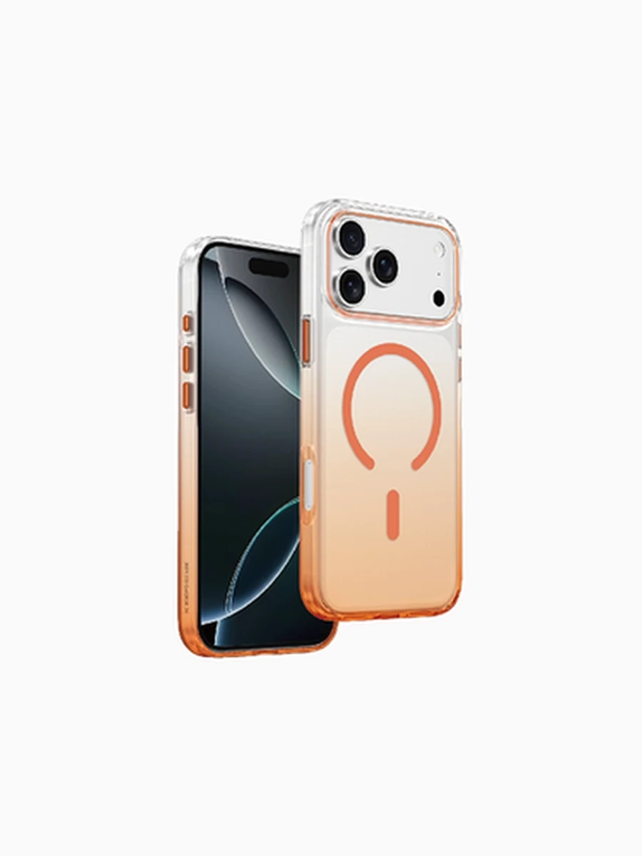 Чехлы KEEPHONE KP MC0134 AURORA  MagSafe Iphone 17Pro (COSMIC ORANGE)