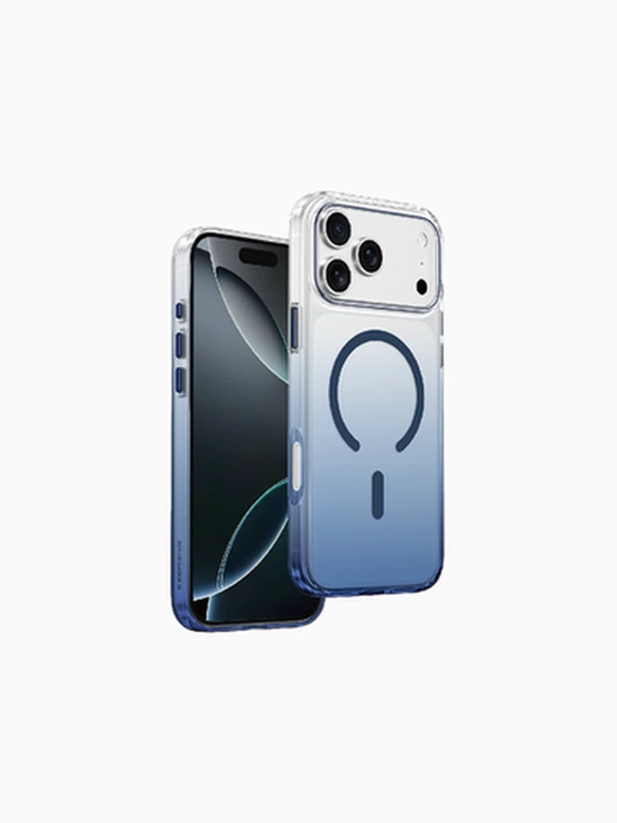 Чехлы KEEPHONE KP MC0133 AURORA PRO MagSafe Iphone 17Pro Max (DEEP BLUE)