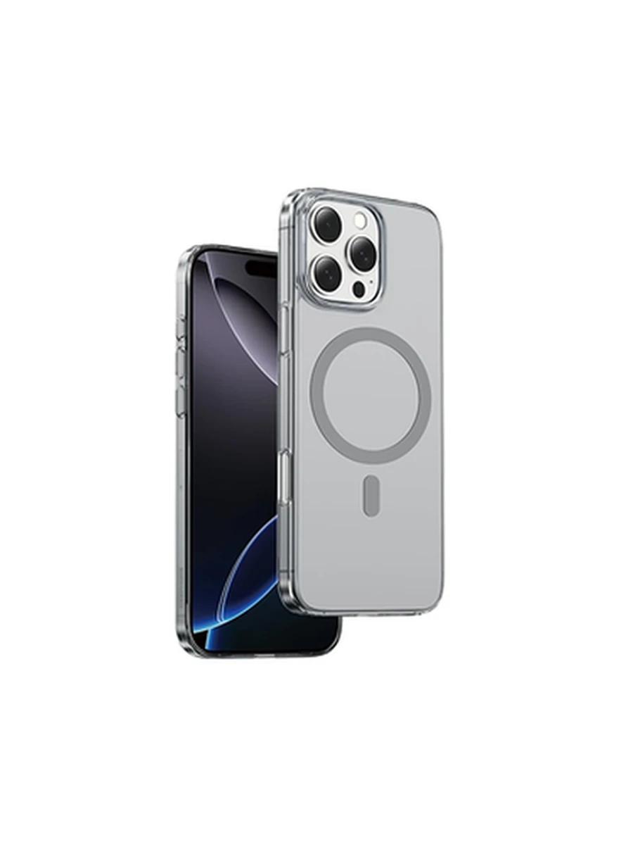 Чехлы KEEPHONE KP-MC0123 X-CRYSTAL MAGSNAP MagSafe Iphone 16Pro (TITANIUM GRE)