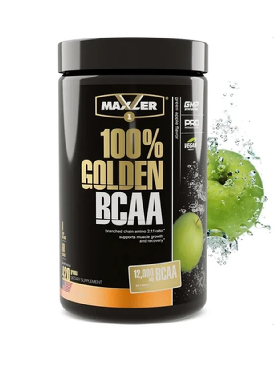 Аминокислоты Golden BCAA Вкус Яблоко