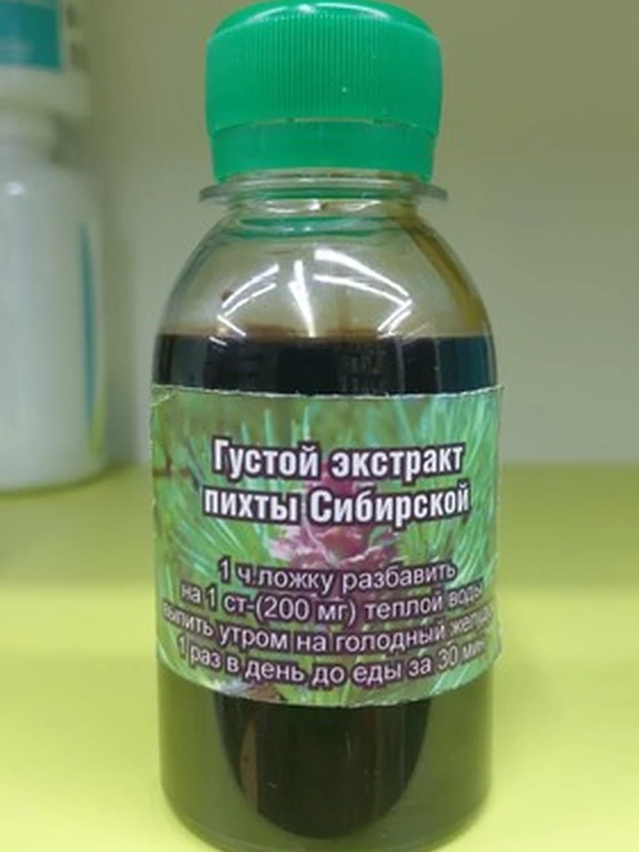 Густой экстракт пихты сибирской 100мл