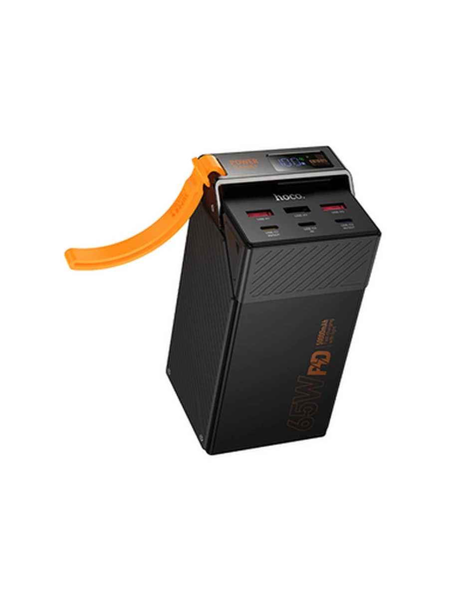 Power Bank HOCO DB100A Harmony PD65W fully compatible power bank(50000mAh)(Black)