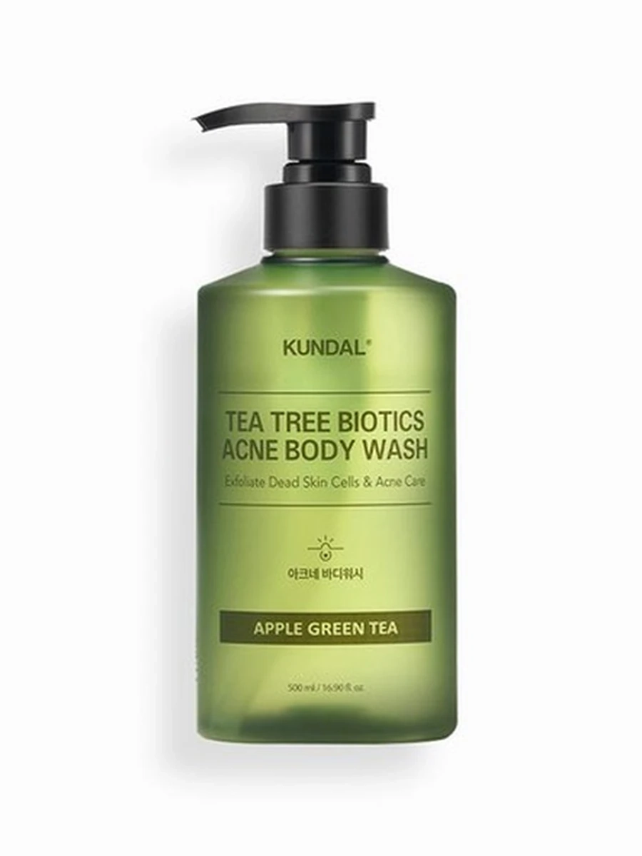 ГЕЛЬ ДЛЯ ДУША TEATREE BIOTICS ACNE BODY WASH 500ML (KUNDAL)