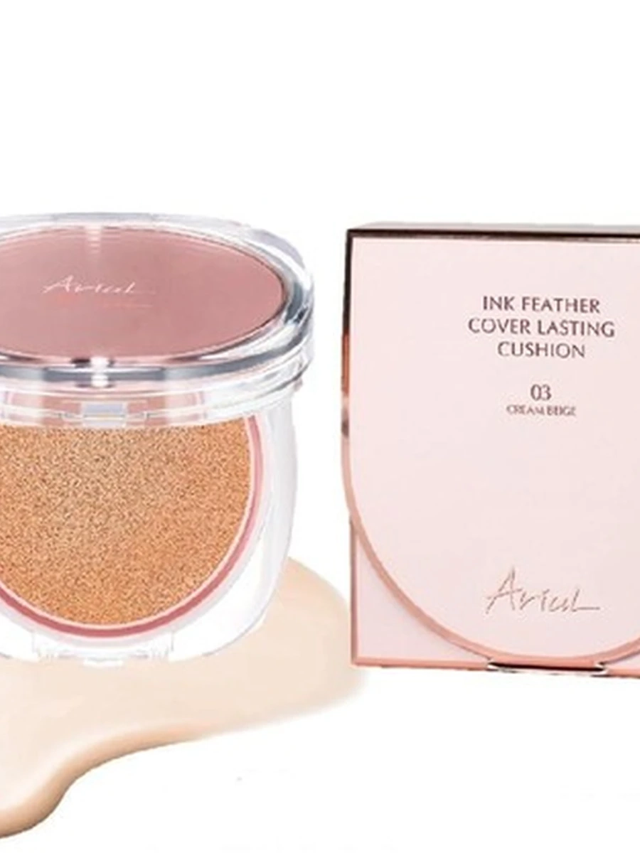 КУШОН INK FEATHER COVER LASTING CUSHION 15G (ARIUL)