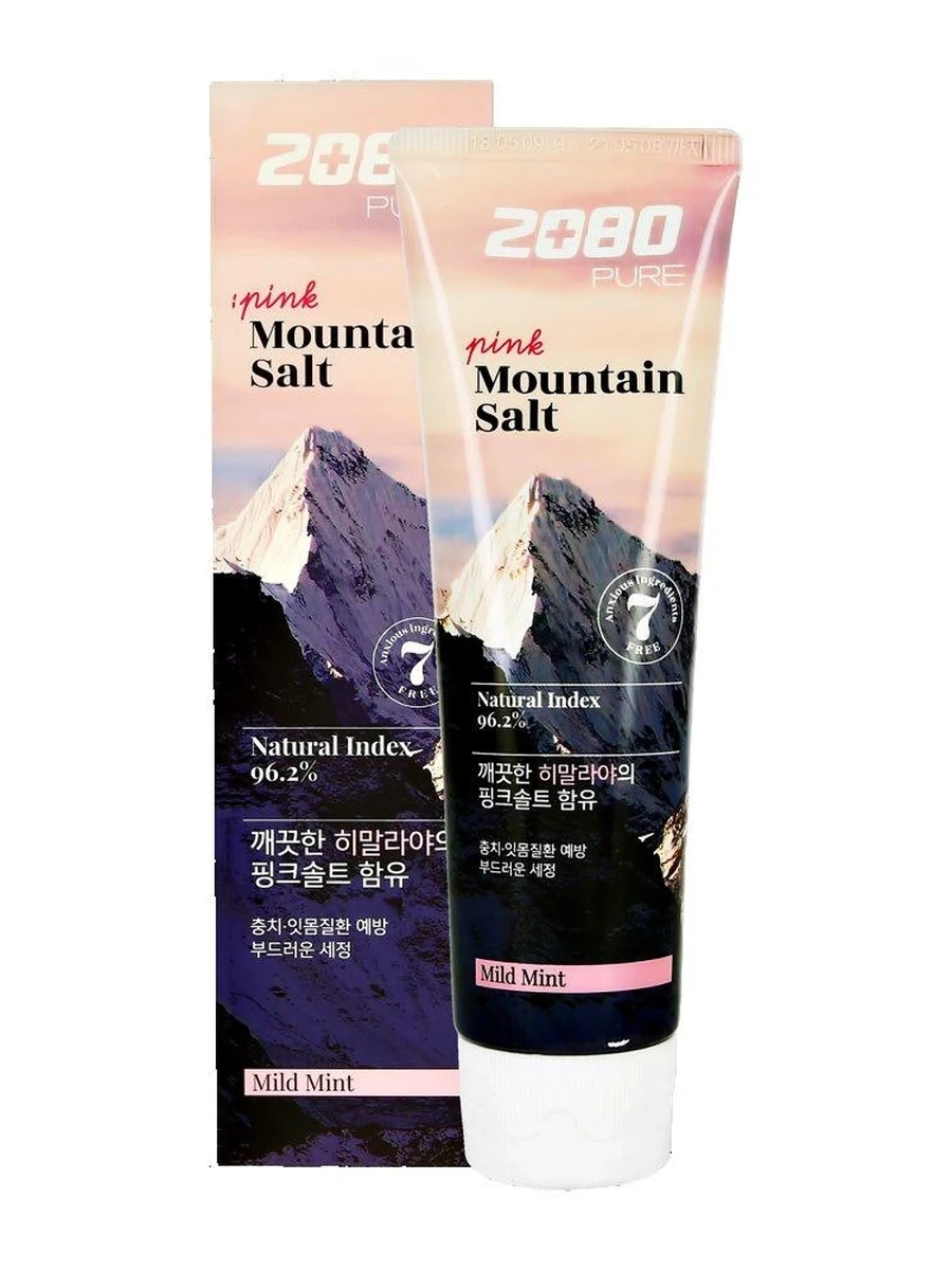 Зубная паста DC 2080 розовая гималайская соль