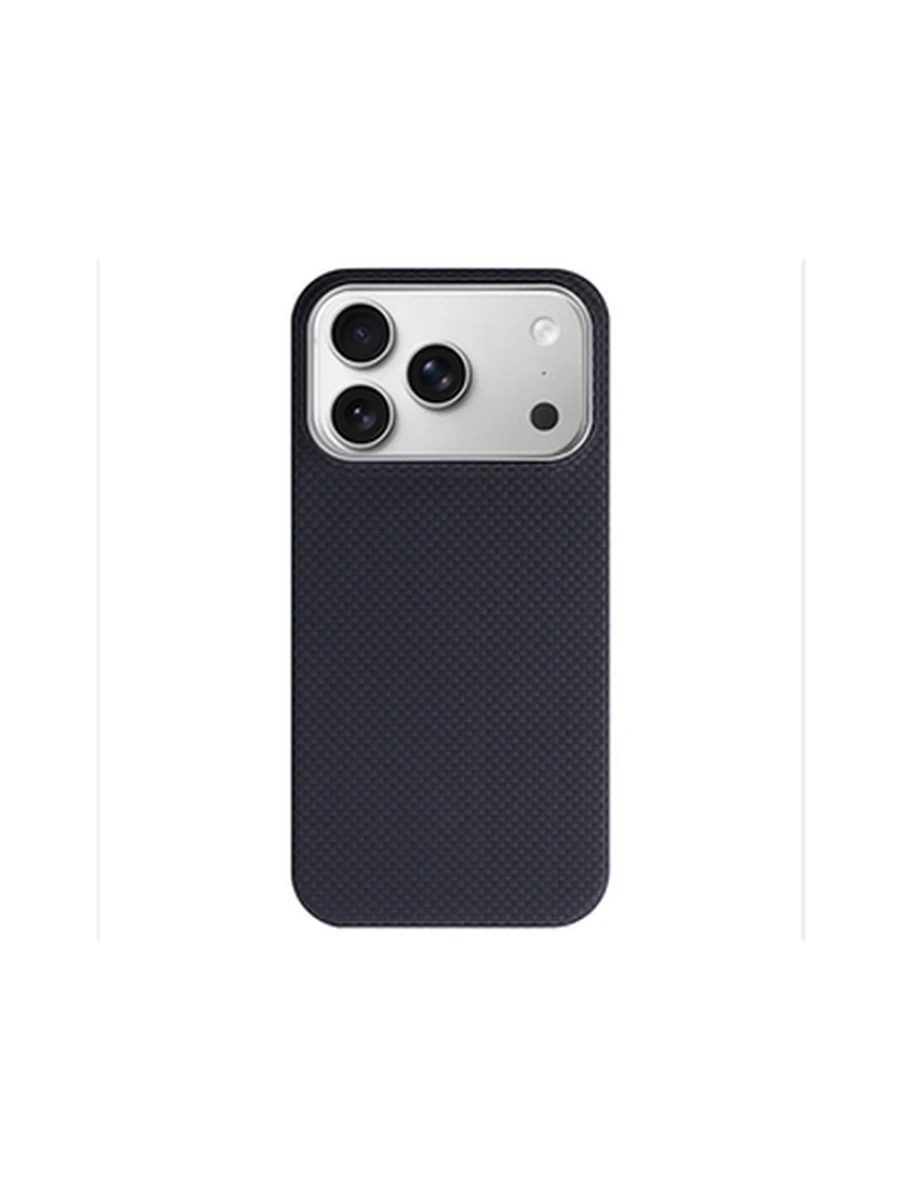 Чехол KEVLAR Tactile Woven  Iphone 17Pro Max  PLAIN BLACK (0.8MM)ULTRA-SLIM
