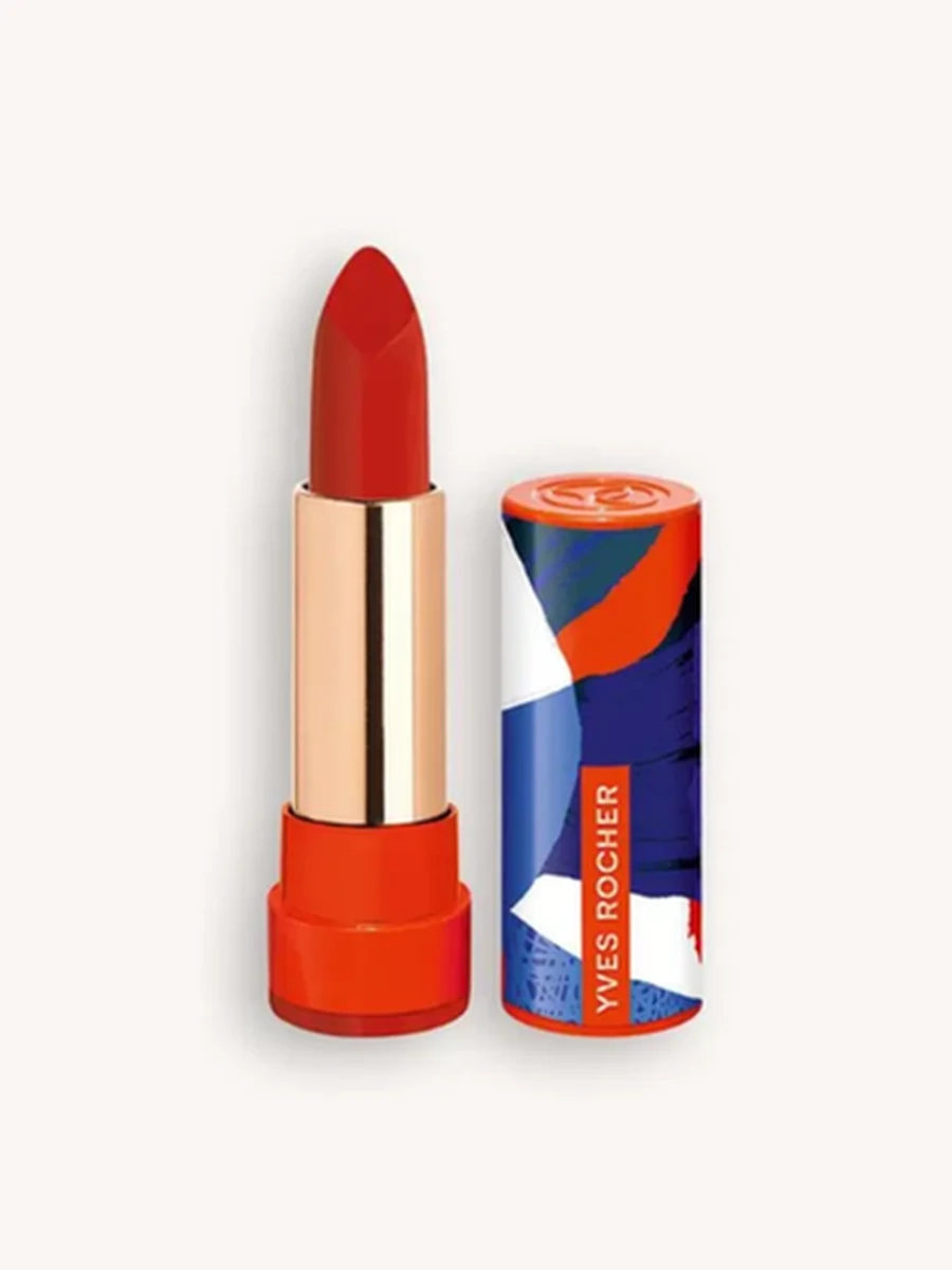 Yves Rocher Губная Помада ROUGE ELIXIR Матовая – 05. Cказочная Клубника