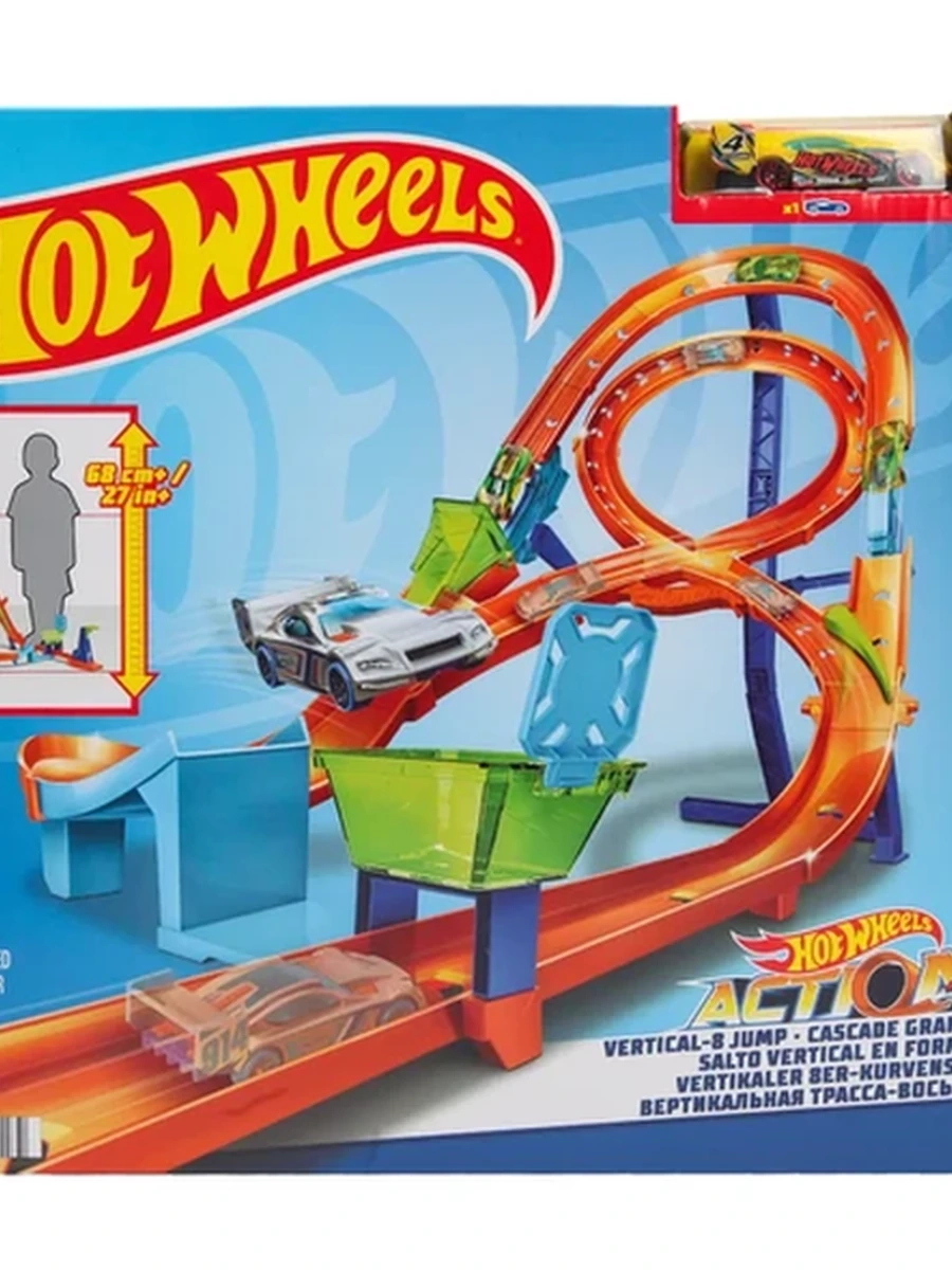 Трек Hot Wheels Вертикальный прыжок