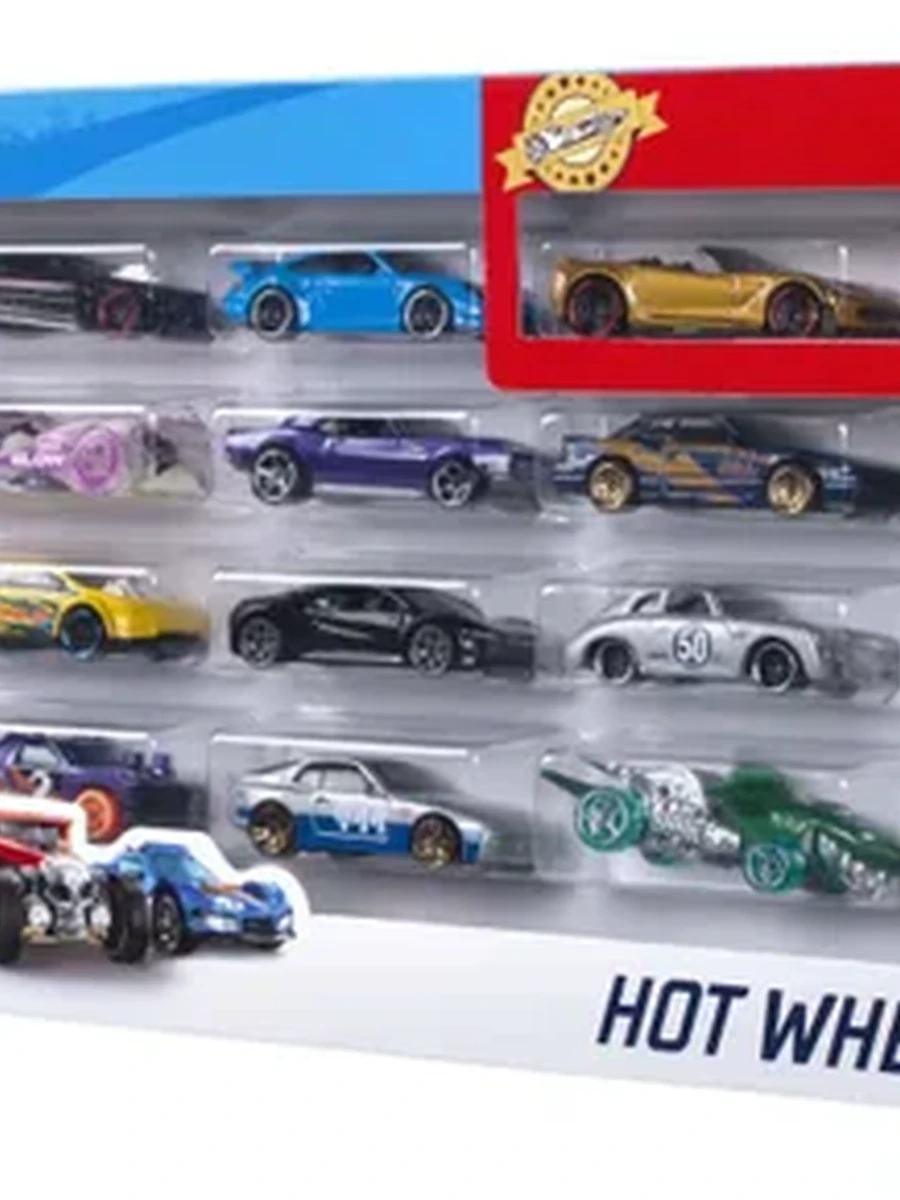 Набор пластиковых машинок Hot Wheels® (упаковка из 20-ти), 1:64, H7045