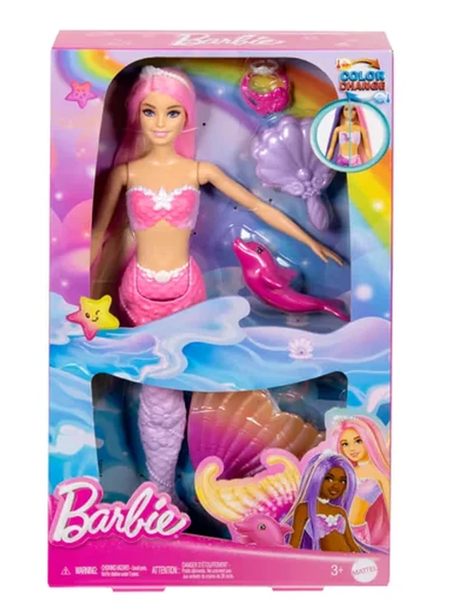 Кукла Barbie Русалка "Малибу" HRP97