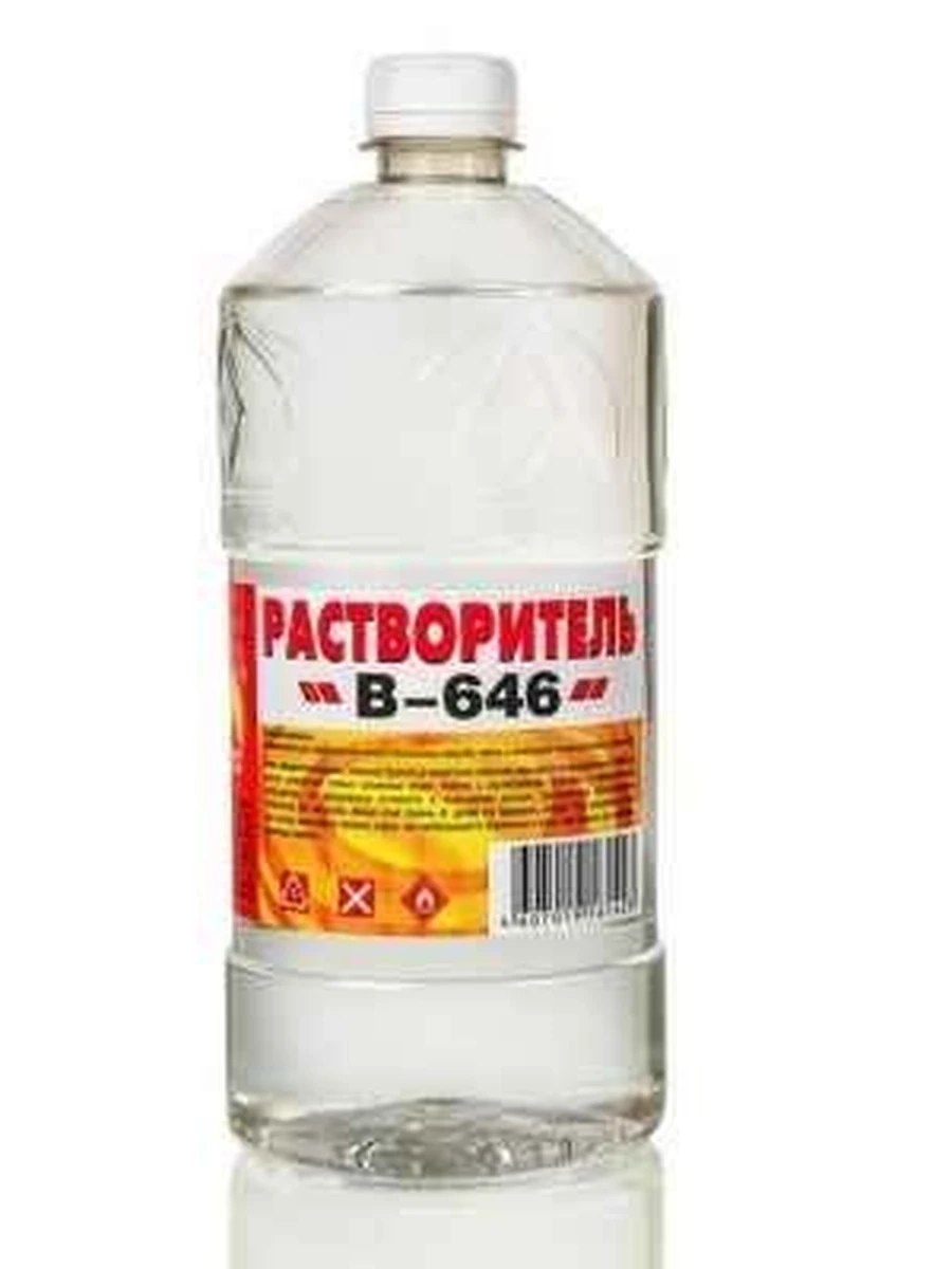 Растворитель В-646 0,9л (пэт/т)