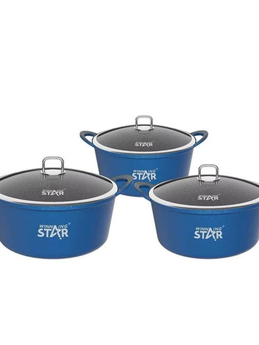 Набор кастрюль WINNING STAR ST-5211