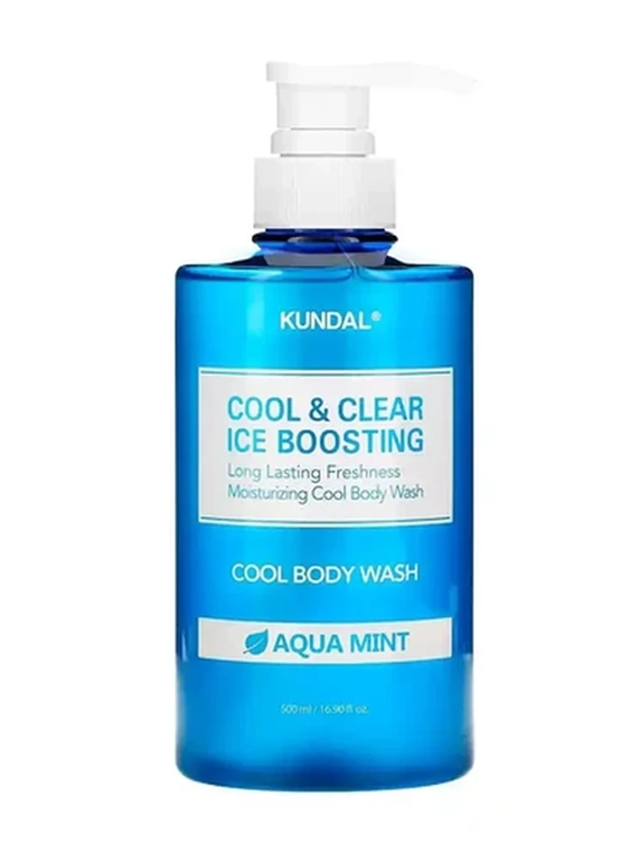 Kundal Cool&Clear Ice Boosting Body Wash Aqua Mint 500ml