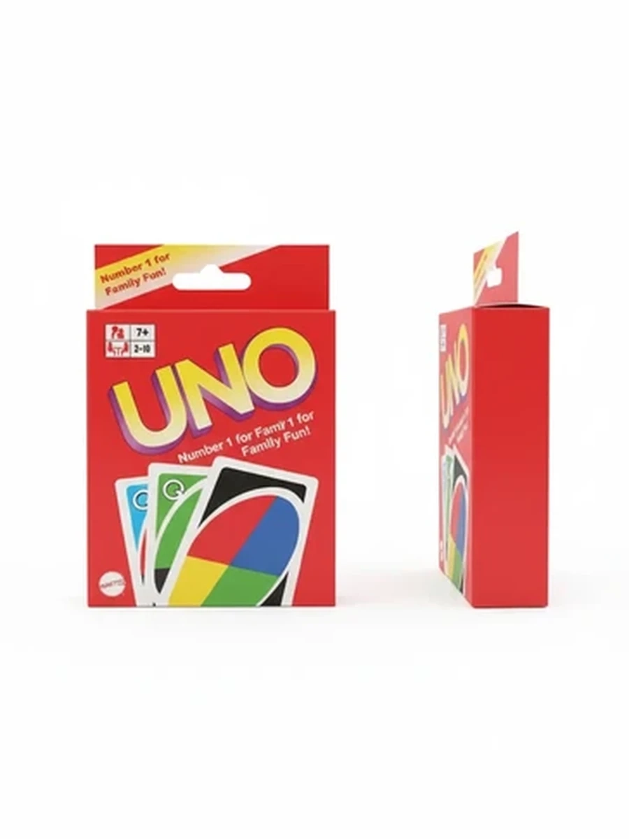 Настольная карточная игра УНО (UNO) классическая для всей семьи и компании