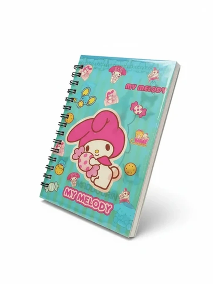 Блокнот на спирали My Melody для записей, милая канцелярия для девочек