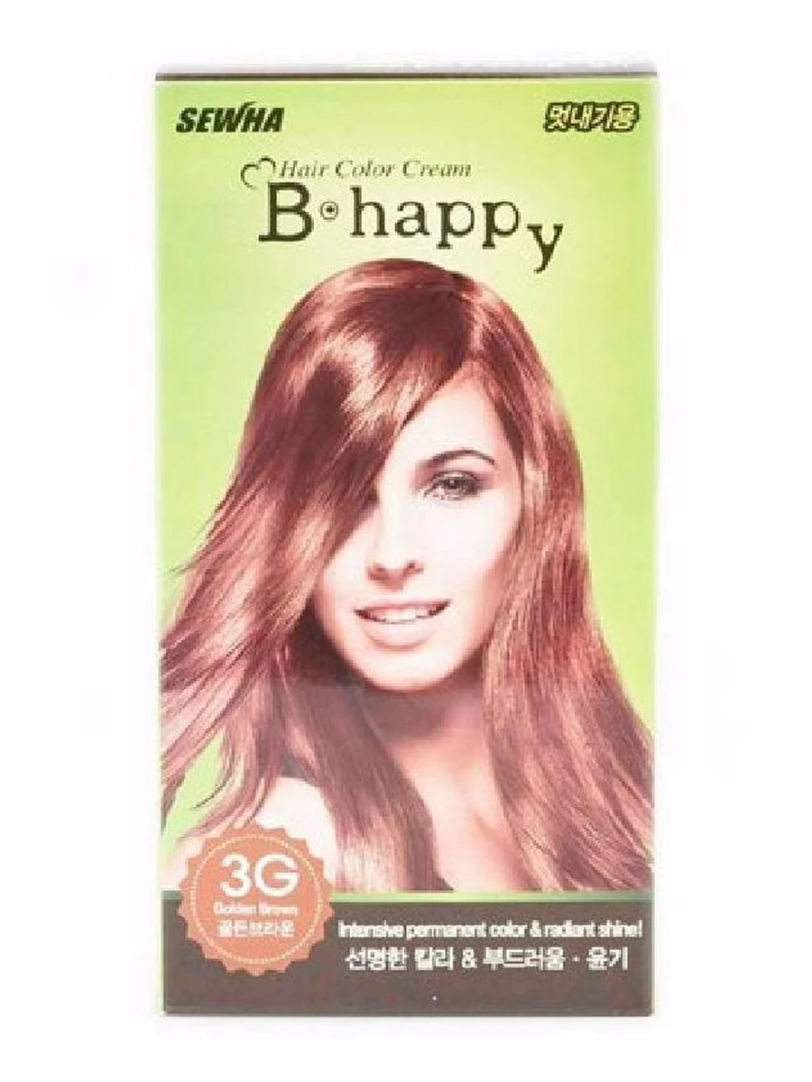 SEWHA B-HAPPY GOLDEN BROWN (3G) (40гр+80мл)
